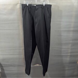 City Streets Men's Black Dress Pants Sz 34x32 Great For Casual Wear